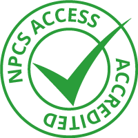 icon of green tick to show accreditation